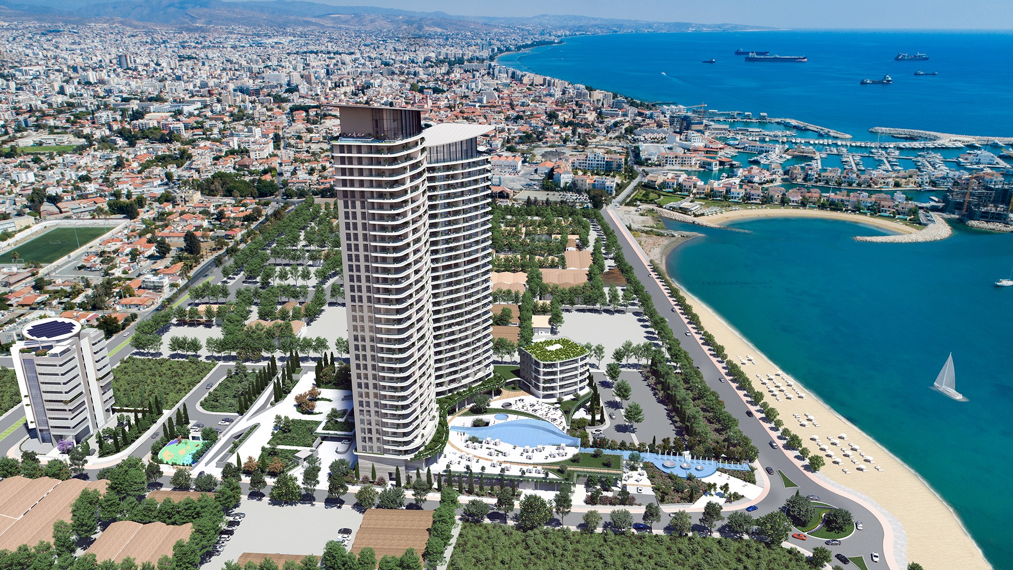 Limassol Blu Marine downtown
