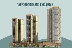 Ds Max Sahara Grand - 3 BHK Flat with the Built Up Area of 1652 sqft with the Base price of 99.12 Lakhs