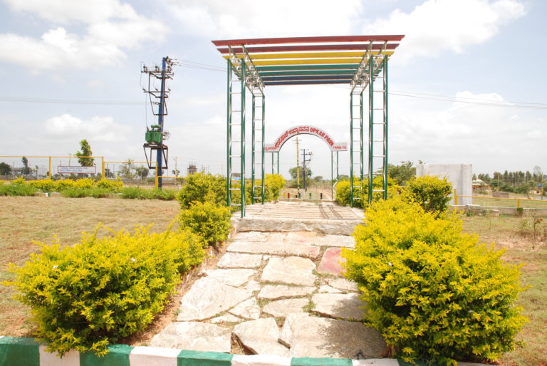 Upkar Spring Fields, feeling of living in a private city with all the ...