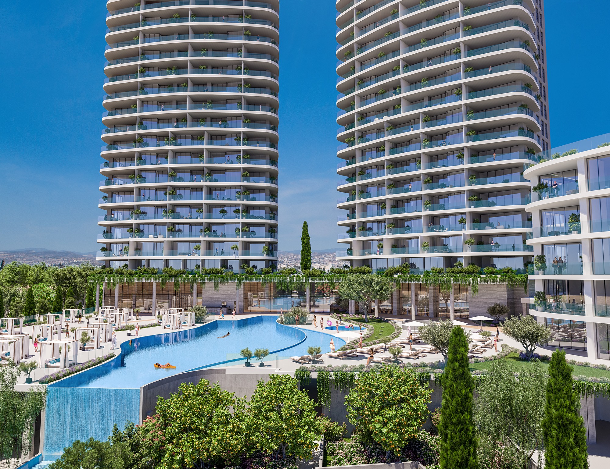 Limassol Blu Marine downtown with Views of the Mediterranean ...