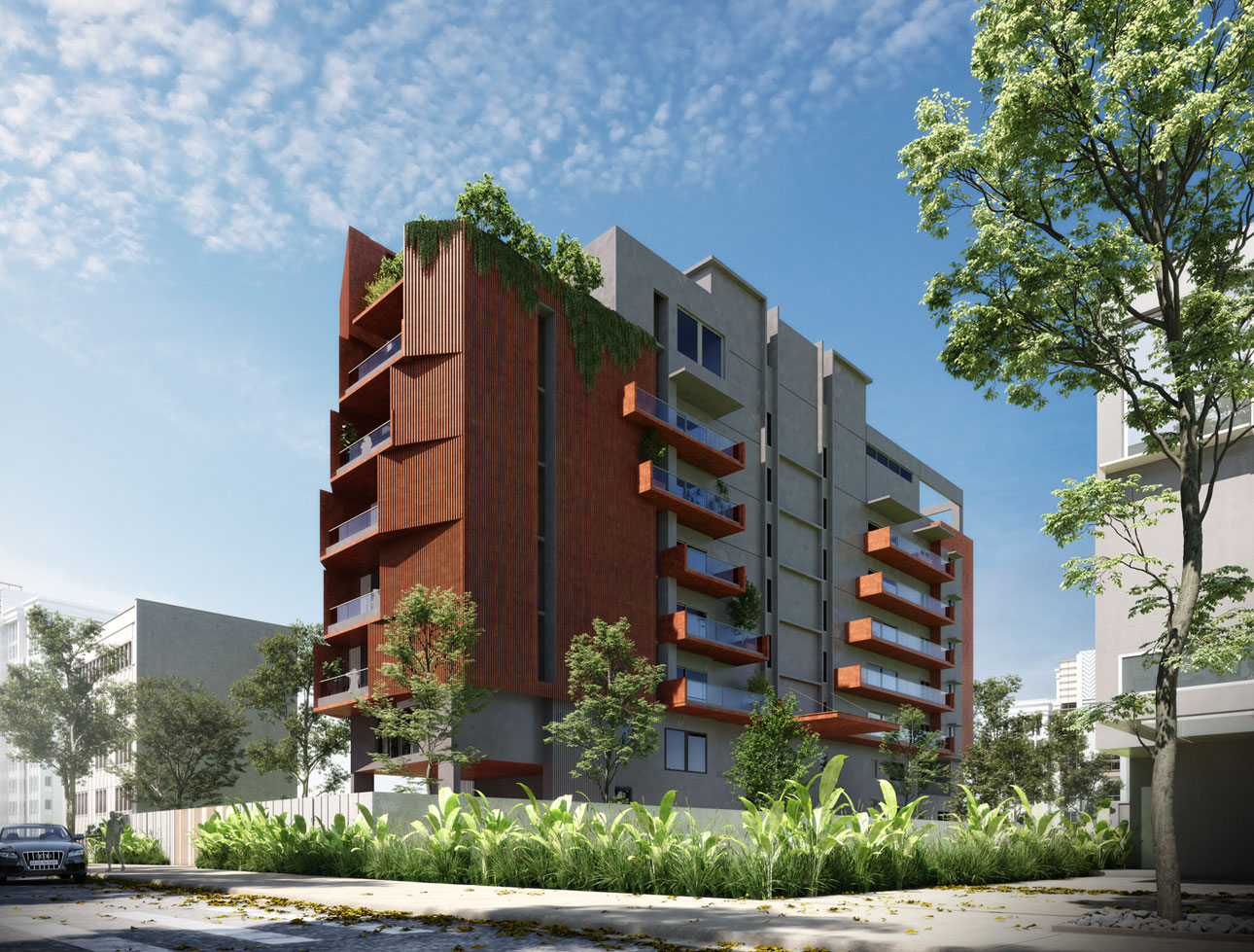 Living walls - Olde Town, Flats in Jayamahal - Propheadlines