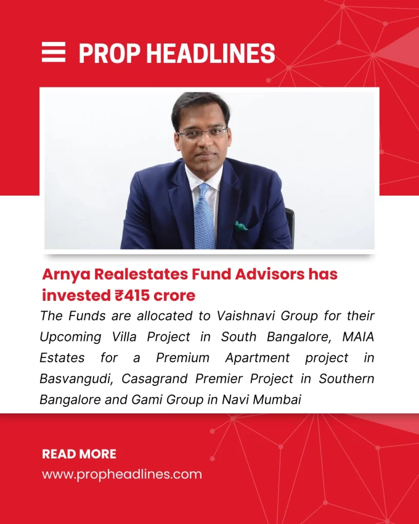 Arnya Realestates Fund Advisors