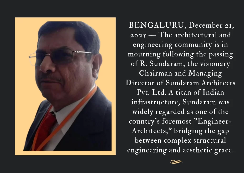 Architect R. Sundaram
