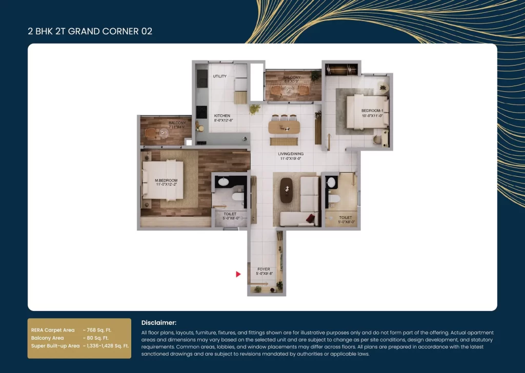 Northern lights by Puravankara KVN North Bengaluru