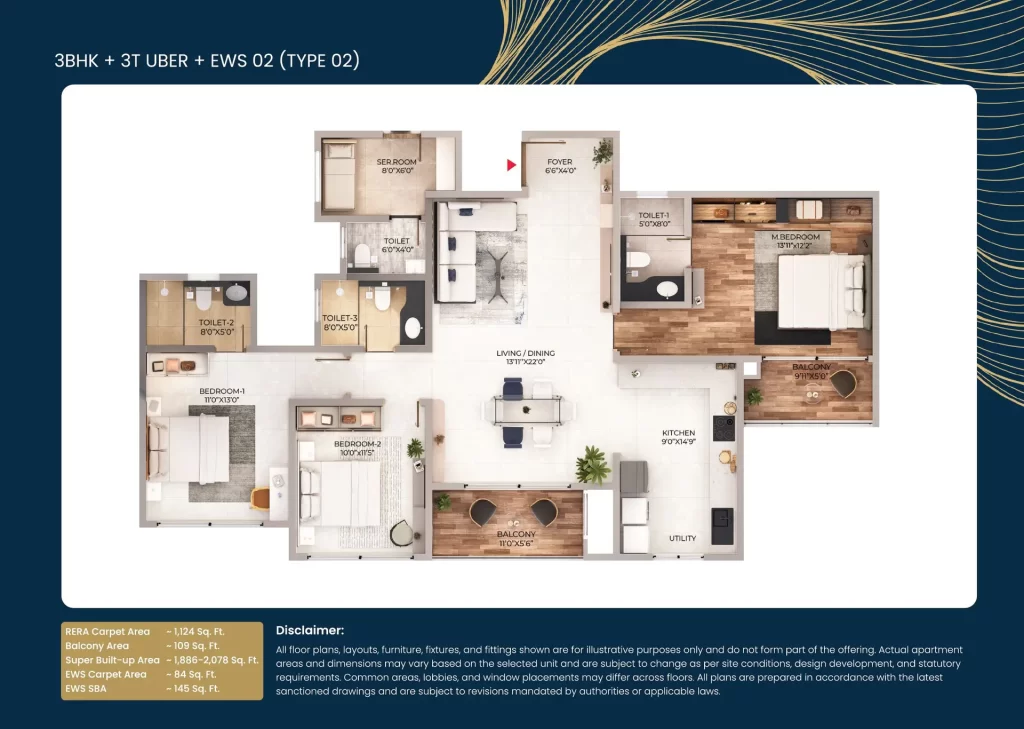 Northern lights by Puravankara KVN North Bengaluru